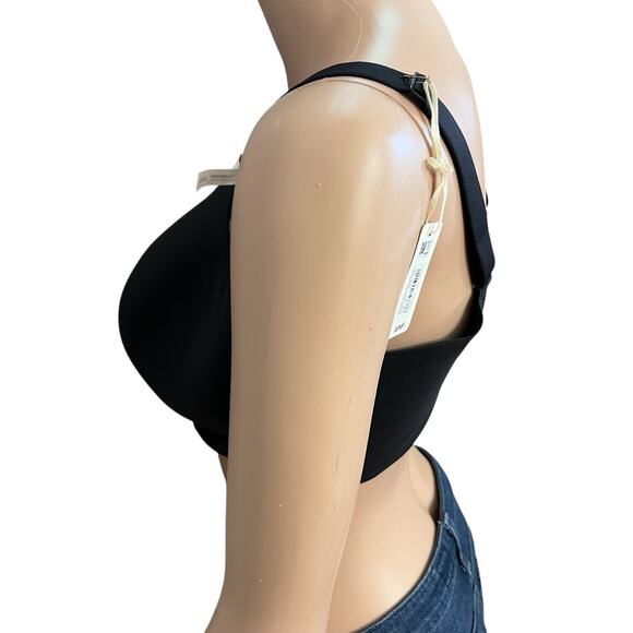 Aerie Smoothez Full Coverage Tshirt Bra 36DD Black Underwired Back Closure - Picture 6 of 9